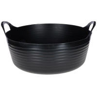 Cubo flexible Kerbl Negro
