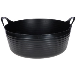 Cubo flexible Kerbl Negro
