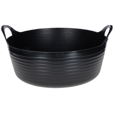 Cubo flexible Kerbl Negro