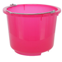 Cubo de cuadra 12l Kerbl Rosa transparente Cubo de cuadra 12l Kerbl Rosa transparente
