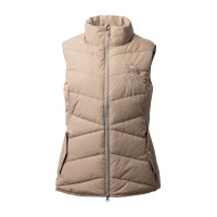 Chaleco de equitación acolchado B Vertigo Cordelia Marrón barro Beige