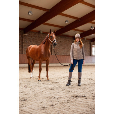 Chaleco de equitación acolchado B Vertigo Cordelia Marrón barro Beige