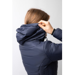 Chaqueta de equitación acolchada Horze Astrid para mujer Azul polar Chaqueta de equitación acolchada Horze Astrid para mujer Azul polar