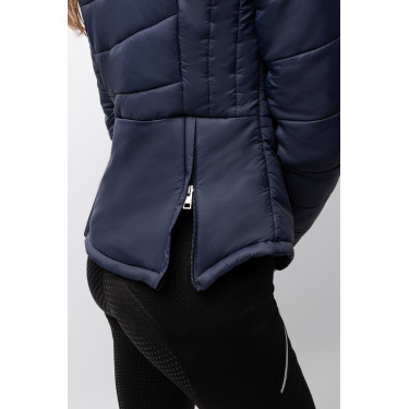 Chaqueta de equitación acolchada Horze Astrid para mujer Azul polar Chaqueta de equitación acolchada Horze Astrid para mujer Azul polar