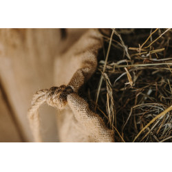Bolsa de red para heno HIPPOTONIC - Naturel Bolsa de red para heno HIPPOTONIC - Naturel