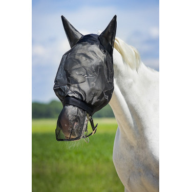 Protector de ollares de malla antimoscas