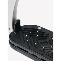 Estribos LeMieux Vector Control Aluminio Plata