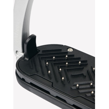 Estribos LeMieux Vector Control Aluminio Plata Estribos LeMieux Vector Control Aluminio Plata