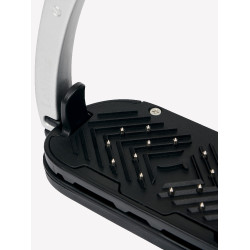 Estribos LeMieux Vector Control Negro / aluminio Estribos LeMieux Vector Control Negro / aluminio