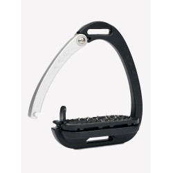 Estribos LeMieux Vector Control Negro / aluminio Estribos LeMieux Vector Control Negro / aluminio