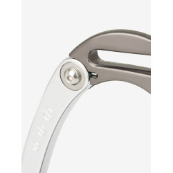 Estribos LeMieux Vector Control Carbón / plata Gris