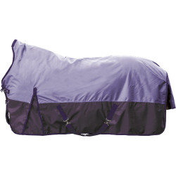 Manta HKM highneck Pittsburgh 600D 300g Lila claro / lila oscuro Violeta