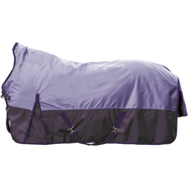 Manta HKM highneck Pittsburgh 600D 300g Lila claro / lila oscuro Violeta