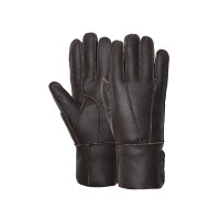 Guantes Lana piel de oveja Horze Negro Guantes Lana piel de oveja Horze Negro