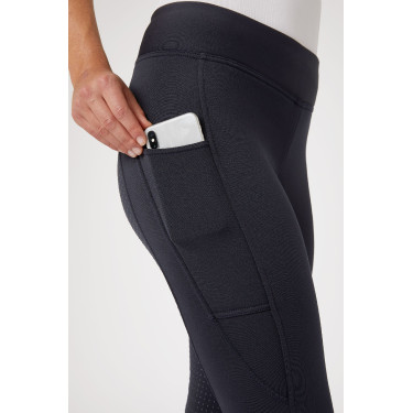 Leggings Horze invierno Active con agarre integral y bolsillo para teléfono mujer Leggings Horze invierno Active con agarre integral y bolsillo para teléfono mujer