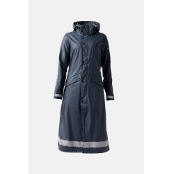 Impermeable Horze Hazel para mujer largo con aberturas Impermeable Horze Hazel para mujer largo con aberturas