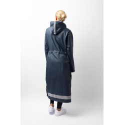 Impermeable Horze Hazel para mujer largo con aberturas Impermeable Horze Hazel para mujer largo con aberturas