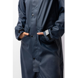 Impermeable Horze Hazel para mujer largo con aberturas Impermeable Horze Hazel para mujer largo con aberturas