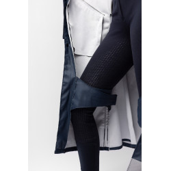 Impermeable Horze Hazel para mujer largo con aberturas Impermeable Horze Hazel para mujer largo con aberturas