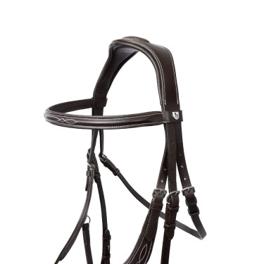 Brida Monterrey muserola mexicana Horze Coñac Marrón