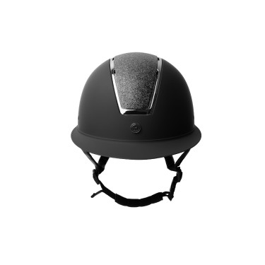 Casco Metálico Brillante Monarch II Horze Negro / gris oscuro Casco Metálico Brillante Monarch II Horze Negro / gris oscuro