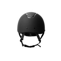 Casco Metálico Brillante Monarch II Horze Negro / gris oscuro Casco Metálico Brillante Monarch II Horze Negro / gris oscuro