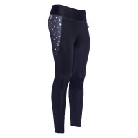 Pantalón de equitación para niños Imperial Riding Unicorn Solid Fullgrip Marino