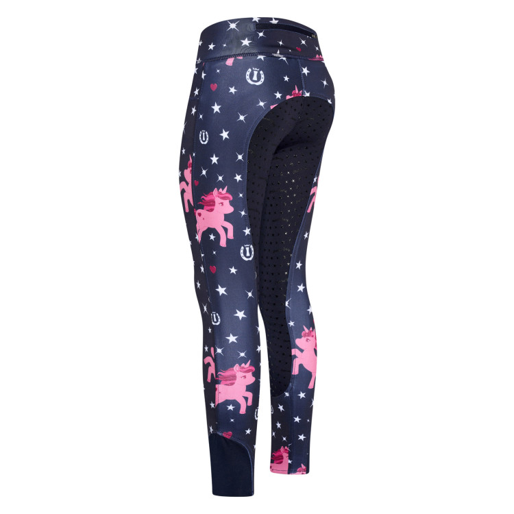 Pantalón de equitación infantil Imperial Riding Unicorn Sparkle Fullgrip Pantalón de equitación infantil Imperial Riding Unicorn Sparkle Fullgrip