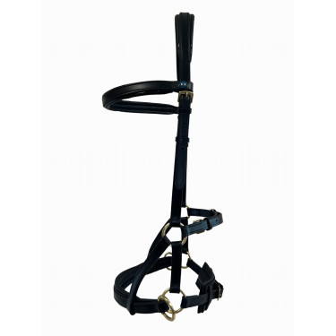 Side-pull de cuero T de T Side-pull de cuero T de T