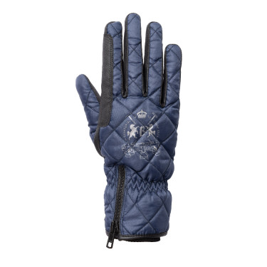 Guantes de equitación impermeables y acolchados B Vertigo Onyx Guantes de equitación impermeables y acolchados B Vertigo Onyx
