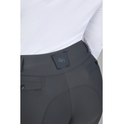 Pantalón Pikeur Linn grip rodillas mujer Sombra oscura Gris Pantalón Pikeur Linn grip rodillas mujer Sombra oscura Gris