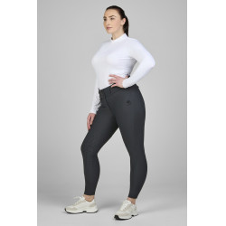 Pantalón Pikeur Linn grip rodillas mujer Sombra oscura Gris Pantalón Pikeur Linn grip rodillas mujer Sombra oscura Gris