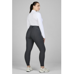 Pantalón Pikeur Linn grip rodillas mujer Sombra oscura Gris Pantalón Pikeur Linn grip rodillas mujer Sombra oscura Gris