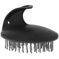 Cepillo de masaje con cerdas suaves HIPPOTONIC Negro