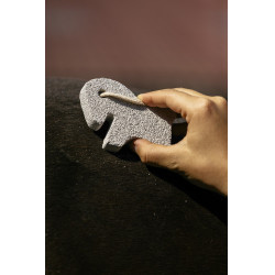 Cepillo de piedra natural HIPPOTONIC - Caballo Cepillo de piedra natural HIPPOTONIC - Caballo
