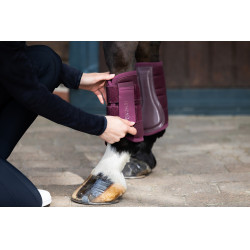 Guetres de malla Eskadron Mora Burdeos Guetres de malla Eskadron Mora Burdeos