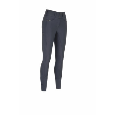 Pantalón Pikeur Laure de talle alto MC 3008 mujer Sombra oscura Gris Pantalón Pikeur Laure de talle alto MC 3008 mujer Sombra oscura Gris