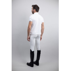 Polo Harcour Crystallo Blanco