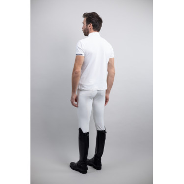 Polo Harcour Crystallo Blanco