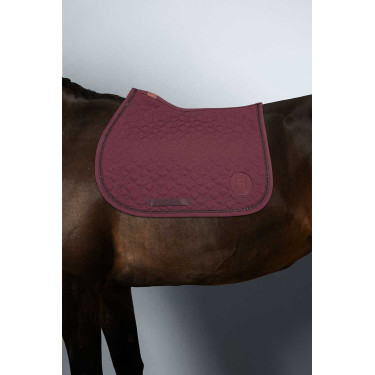 Almohadilla de Montura Harcour Saphir Berenjena Burdeos