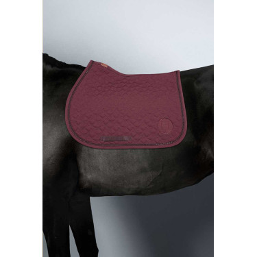 Almohadilla de Montura Harcour Saphir Berenjena Burdeos