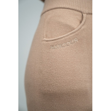 Jogging Palmi Harcour mujer Camello Marrón