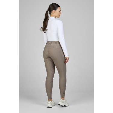Pantalón Pikeur Laure full grip mujer 3005 talle alto Gris pardo Marrón Pantalón Pikeur Laure full grip mujer 3005 talle alto Gris pardo Marrón
