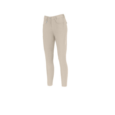 Pantalón Pikeur mujer Romy grip rodillas Crema vainilla Beige