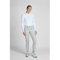 Pantalón Pikeur mujer Vally full grip 6106 talle medio alto Crema vainilla
