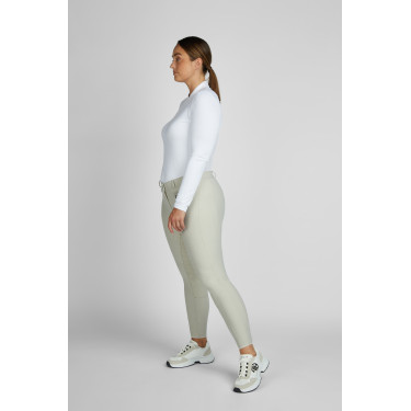 Pantalón Pikeur mujer Vally full grip 6106 talle medio alto Crema vainilla Beige