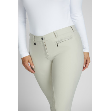 Pantalón Pikeur mujer Vally full grip 6106 talle medio alto Crema vainilla Beige