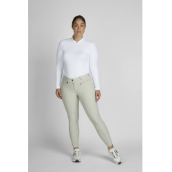 Pantalón Pikeur mujer Vally full grip 6106 talle medio alto Crema vainilla Beige