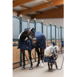 Manta de cuadra Eskadron Zeta 200g Marino Azul marino