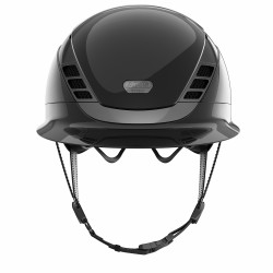 Casco de equitación Abus Airluxe Chrome L.V Negro brillante